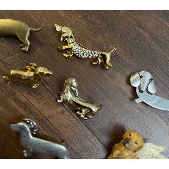 Dachshund weenier dog pins (lot of 9) - Picture 4 of 6